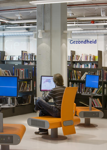 Media library, Delft  –  feel at home