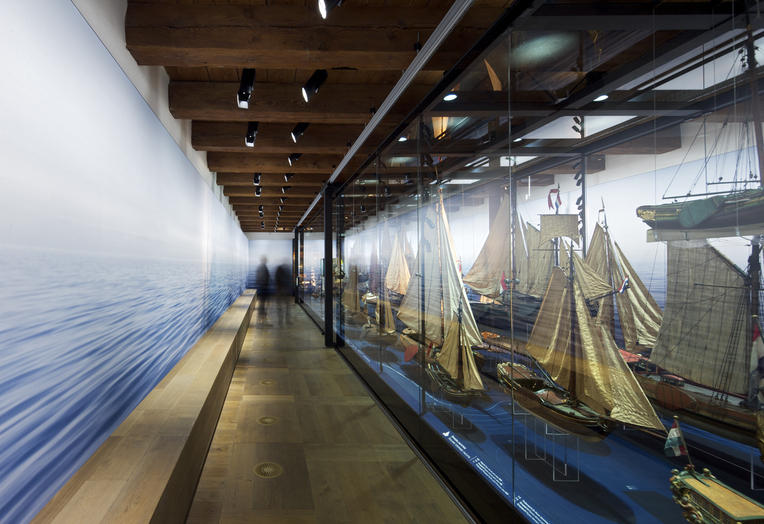 Maritime Museum, Amsterdam  –  exhibition space 