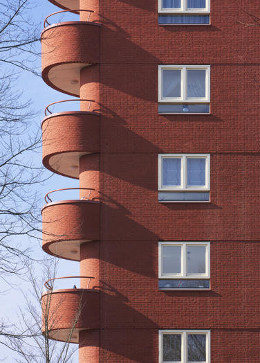 Van Tijenbuurt, Amsterdam  –  balconies