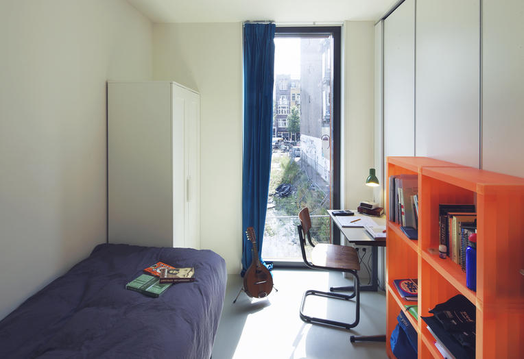 Woonhuis Jordaan, Amsterdam  –  slaapkamer