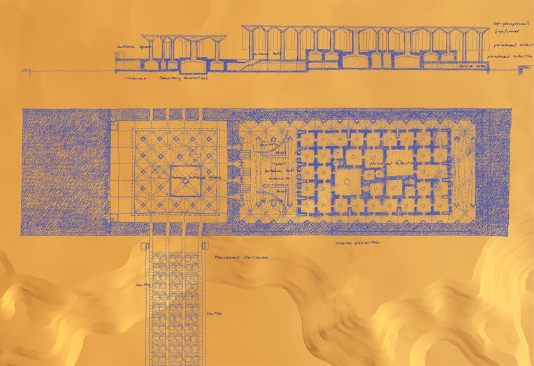 Great Epyptian Museum, Cairo, EG  –  Handschets Herman Zeinstra
