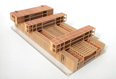 Library and City archive, Dendermonde, BE  –  Wood