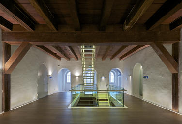 Het Scheepvaartmuseum, Amsterdam  –  Glazen trappenhuis