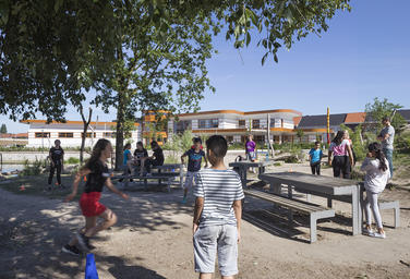 Kindcentrum Rivierenwijk, Deventer  –  Pauze in het park