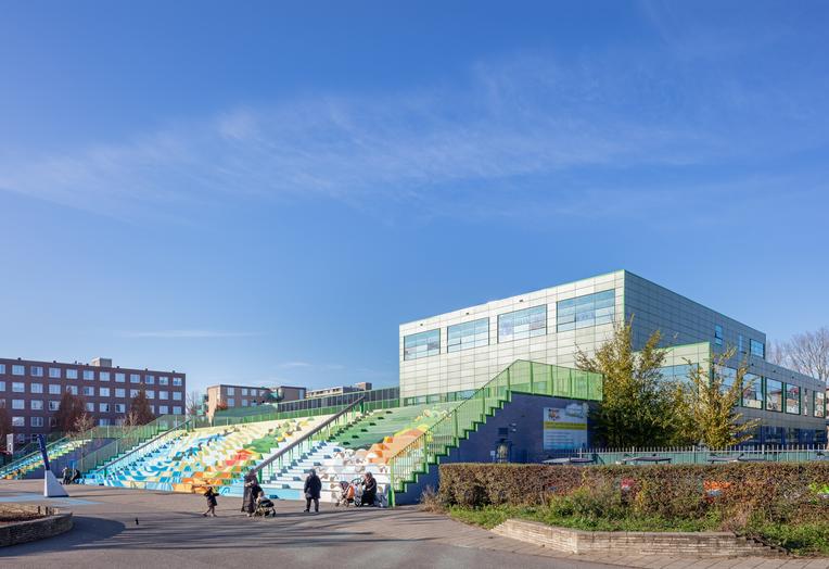 Brede School De Kikker, Amsterdam  –  Exterieur