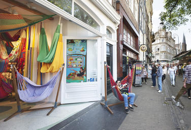 Hangmattenwinkel Marañon, Amsterdam  –  Relaxte omgeving