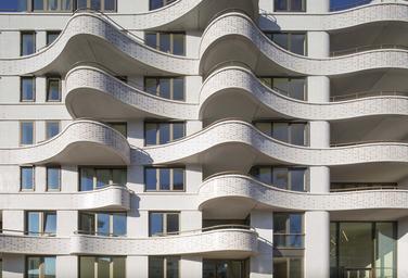 The Wave, Amsterdam  –  Wavy balconies